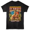 KICKBOXER Movie Adult T-Shirt VAN DAMME TWO TIGERS Official Black Cotton Unisex T-Shirt