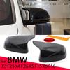 1 par Acabamento da Capa Lateral do Espelho Retrovisor Estilo M Capas de Espelho Retrovisor para BMW F25 X3 F26 X4 F15 X5 F16 X6 2014-2018 Acessórios