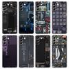Inside Circuit Board Case for Samsung S24 S23 S22 S20 S21 FE Ultra S24 S23 S10 S10E S9 S8 Plus 5G Transparent Phone Shell Capas