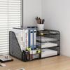 Thickened Multi-Layer Office File Rack: Large Capacity Storage for Financial Data and Teacher Use