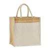 Starched Jute Shopper Bag