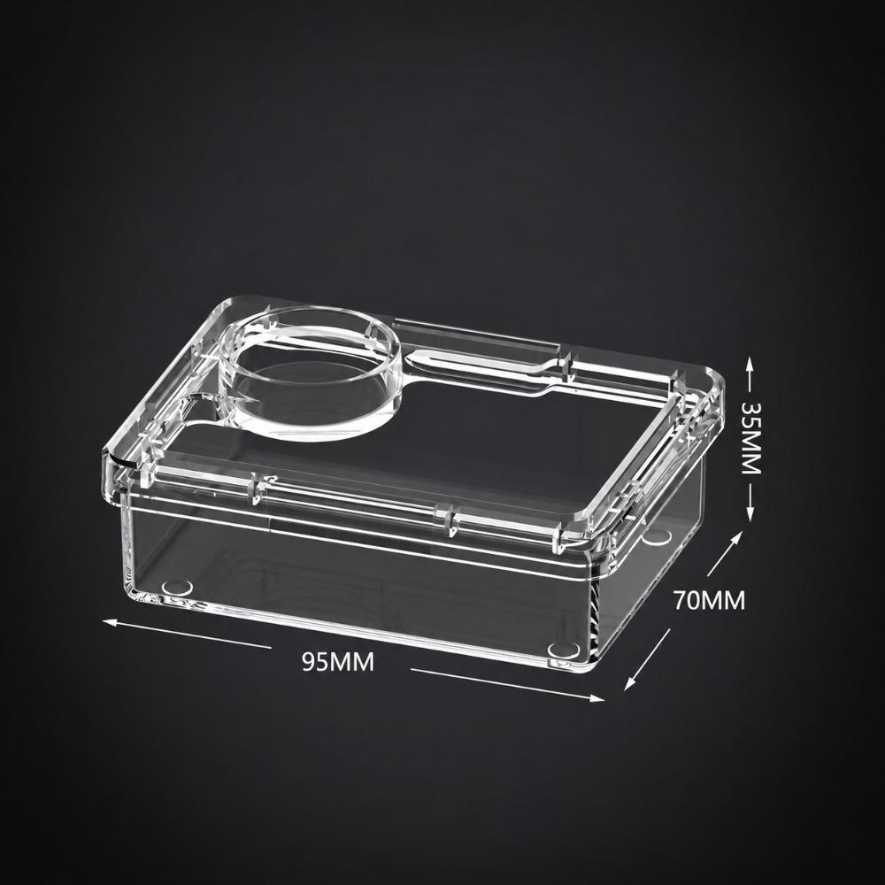 Escape-Proof Pet Feeding Bowls Non-Toxic Reptile Feeder Dish Reptile Feeder Bowls Terrarium