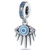 925 Silver Charms Beads Devil's Eye Fatima's Hand Cross Beads for DIY Bracelet Women Jewelry Gifts