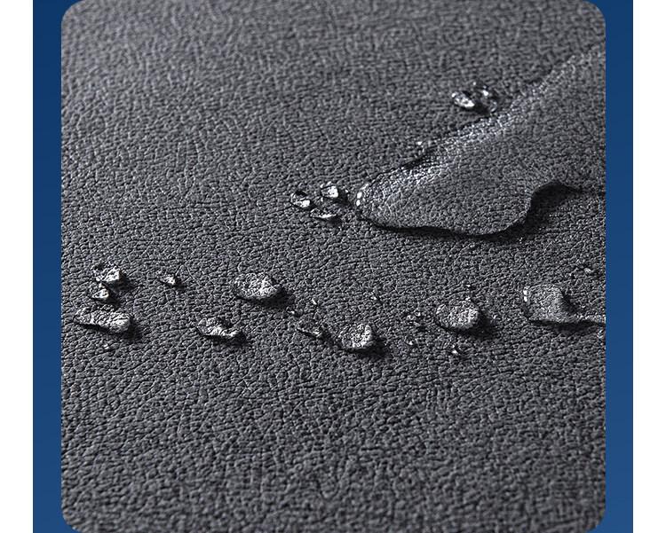 Geely Haoyue Pro Genuine Leather Steering Wheel Cover, Ultra-thin, Anti-slip, Sweat-proof, All-season Universal Fit