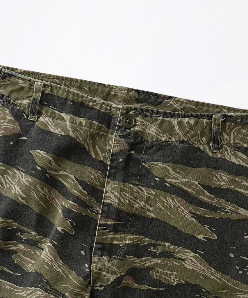 OUTSTANDING Tds Tiger Camo Military Pants_Tiger Camo