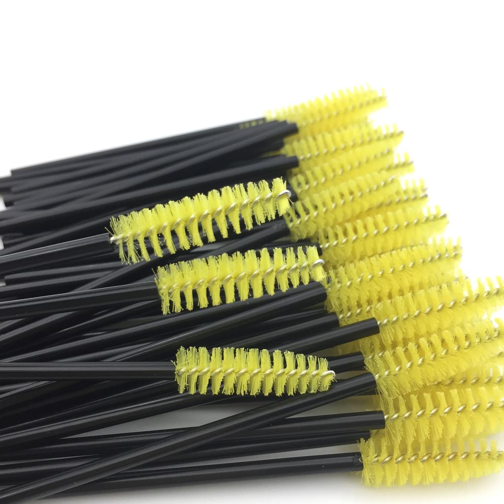 50Pcs Disposable Eyelashes Makeup Brushes Professional Mascara Wands Applicator Spoolers Eye Lashes Cosmetic Brush Makeup Tool