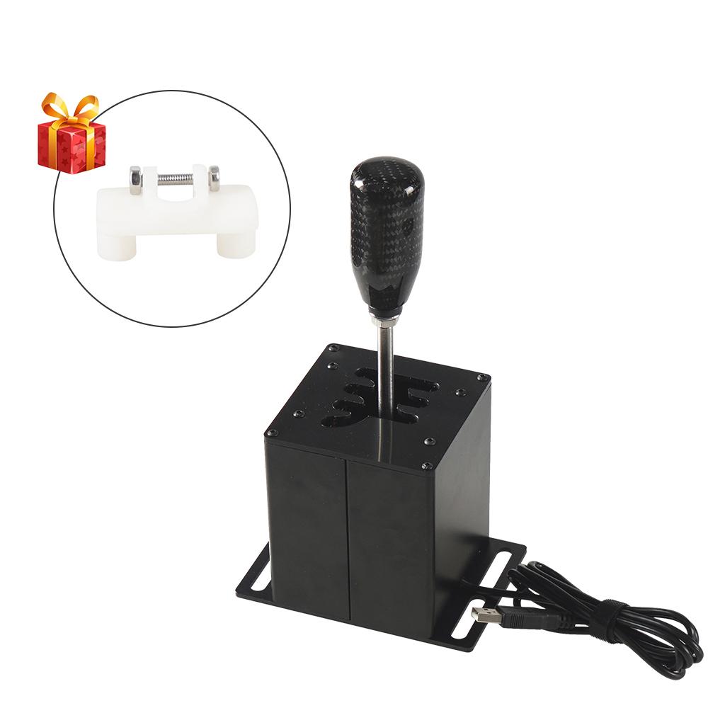PC USB H-växellåda för Logitech G27 G29 G25 G920 för Thrustmaster T300RS/GT Växelvred för ETS2 Simracing Racingspel