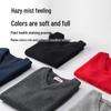 Hengyuanxiang Men's Thickened Cashmere V-Neck Vest
