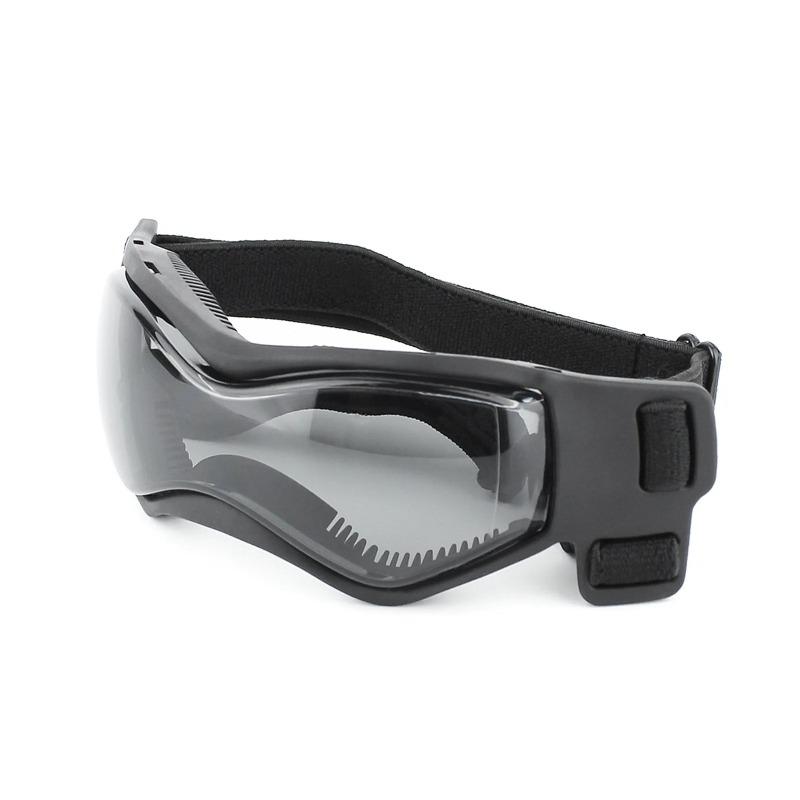 Haustierzubehör Hunde-Sonnenbrille mit UV-Schutz für den Außenbereich, Katzen- und Hundebrille für kleine und mittelgroße Hunderassen, Welpenbrille, verstellbare Riemen