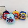 Kindergarten Small And Medium Class Baby Schoolbag Cartoon Cute Small Excavator Boys And Girls Backpack Children'S Backpack