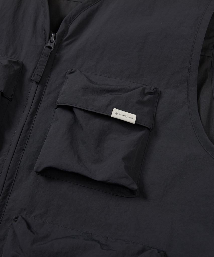 Snowpeak Apparel Cample Utility Vest Dark Charcoal (S24Smcve10)
