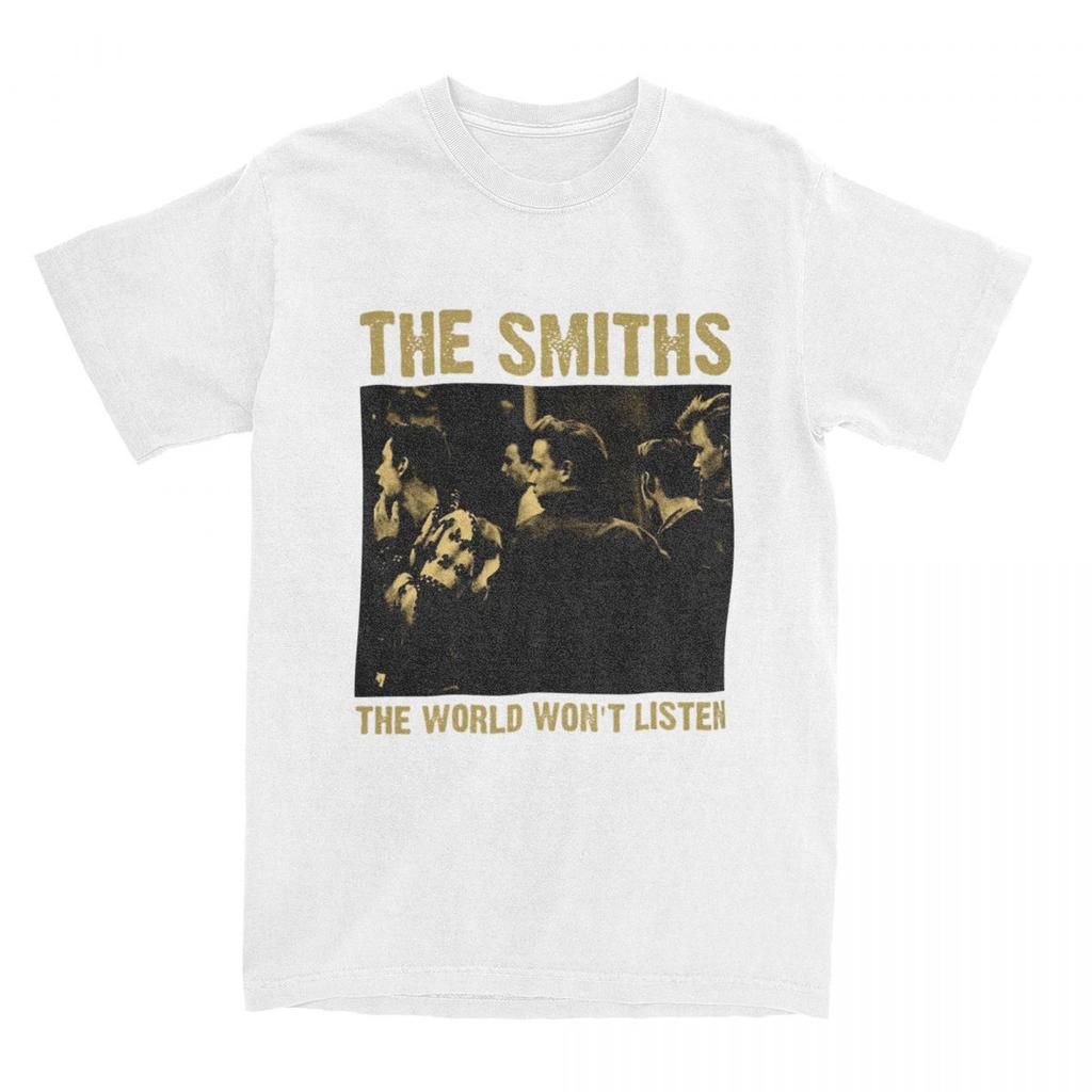 Koszulka The Smiths Moda letnia Drukowana Y2K Zabawne koszulki 100% Bawełna T-shirt Harajuku Dla Mężczyzn Krótki Rękaw Odzież Codzienna