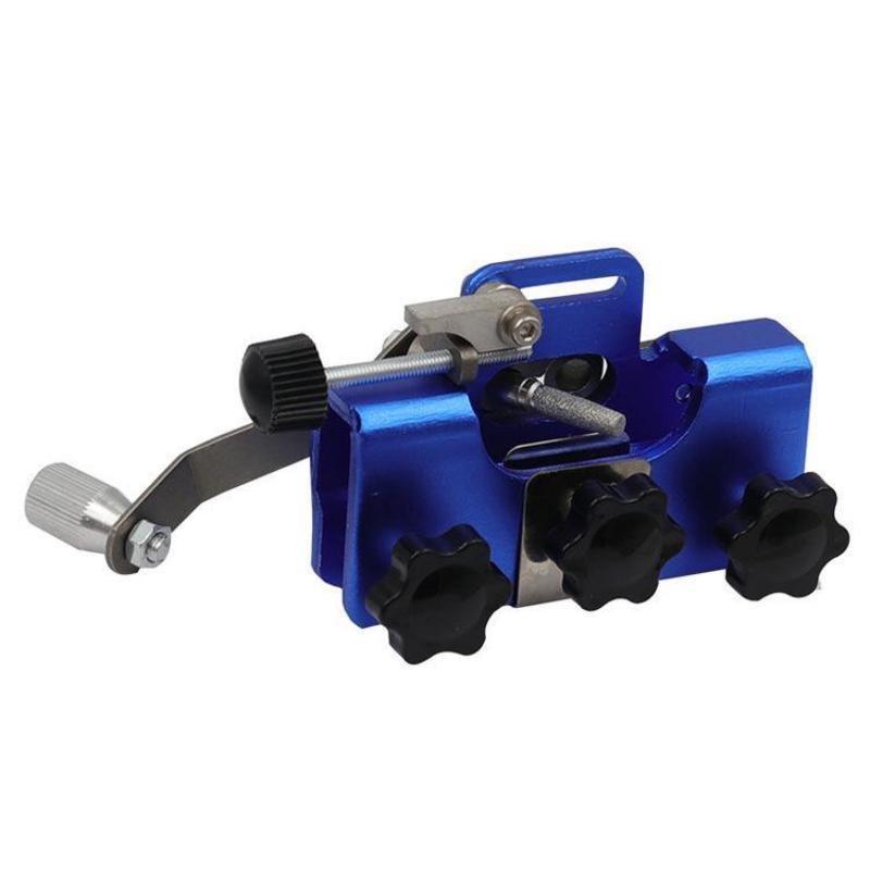 Woodworking Chainsaw Sharpeners with 3 Grinding Rod Manual Chainsaw Chain Sharpening Chain Saws and Electric Saws Repair Tools LS