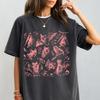 Vintage Bat Collage Shirt, Gothic Cottagecore Graphic Tee, Retro Dark Nature Aesthetic Apparel, Bat Lover Halloween Gift