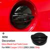 Dla MINI Cooper S R53 2003-2006 Nowy Plastikowy Pokrowiec na Zbiornik Paliwa w Stylu Ray Czarny Car-Styling Akcesoria Samochodowe