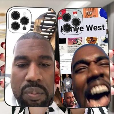 Funny Kanye West Ye Phone Case For iPhone 16 15 14 13 12 11 Pro Max XR XS X 7 8 Plus Mini SE 2020 2022 Soft Cover