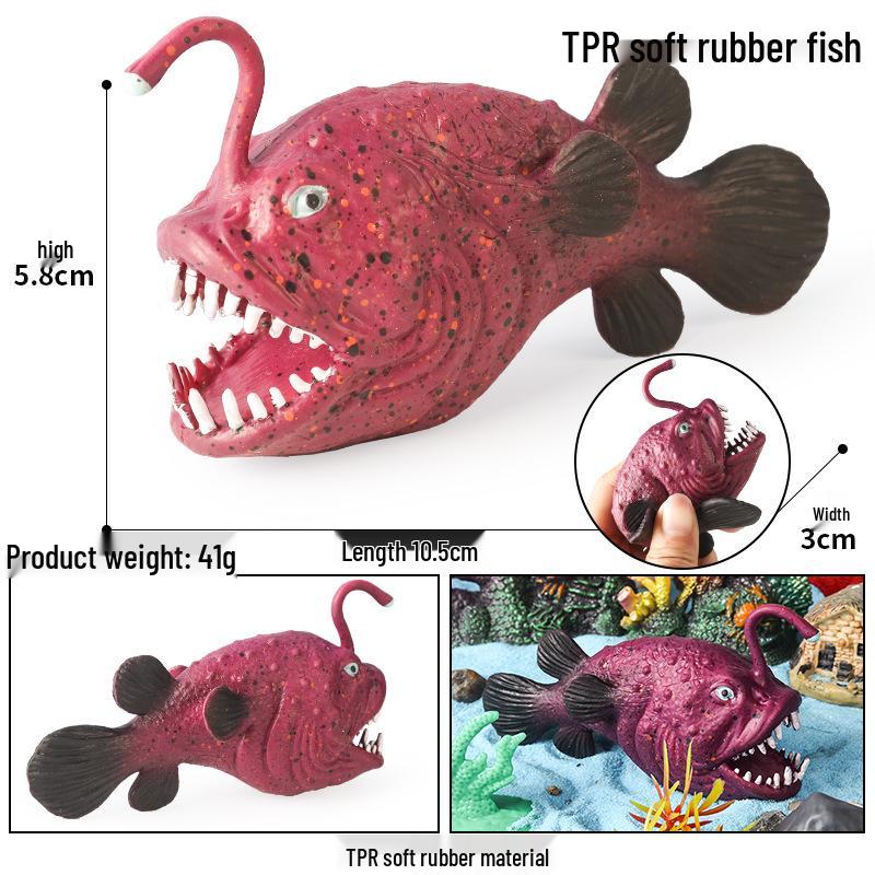 Ocean Crab Simulation Toy Set: Includes Hermit, Swimming, and Three-Spot Plastic Models