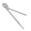 Shttown Winkelmesser, Klemmen und Fixieren, Einfaches Zeichnen, 2 Stäbe, 180-Grad-Drehung, DIY, Edelstahl, Silber