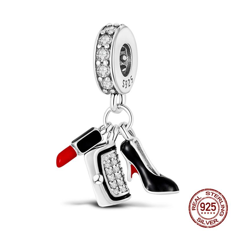 Lucky Charms 925 Silver Family Life Tree Pendant Plata Charms Fits Bracelet Women Bead DIY Jewelry