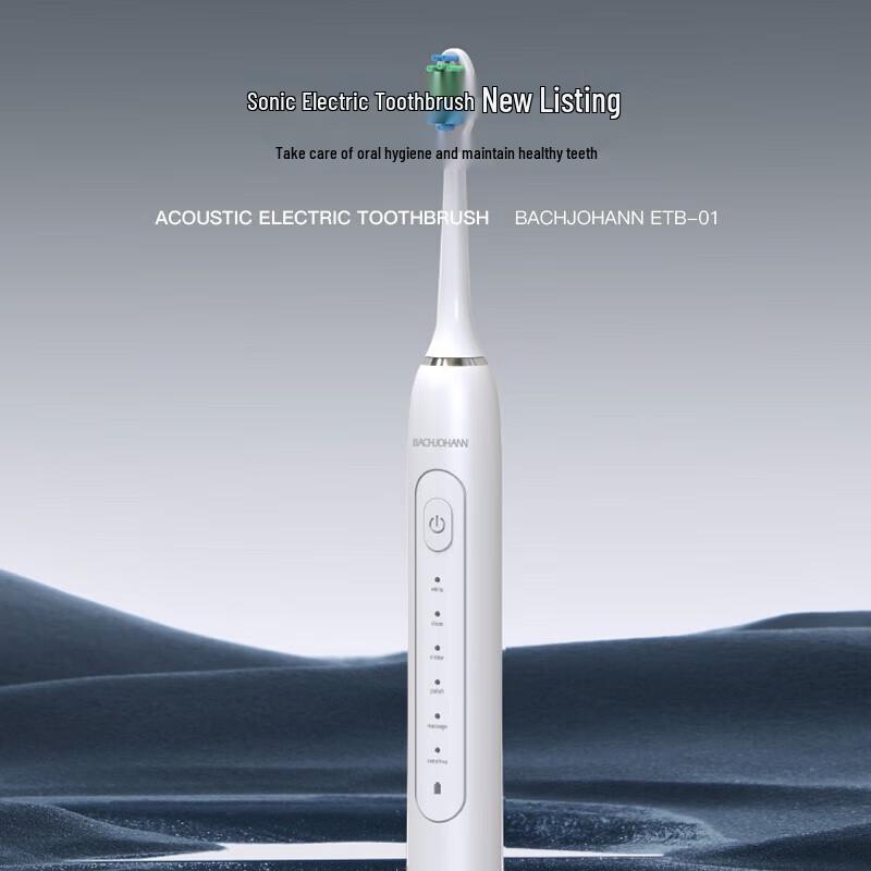 Bach John ETB-01 Smart Sonic Electric Toothbrush CN Plug (adapter Included)