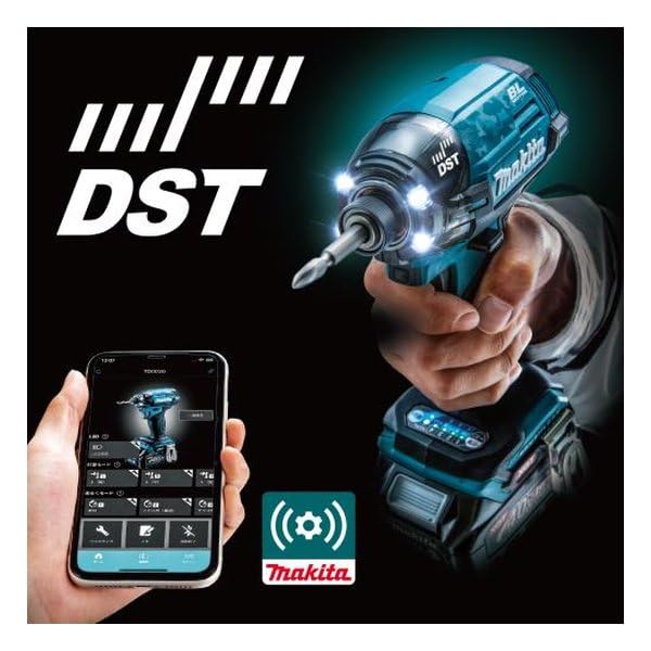 Makita Rechargeable Impact Driver (Black) 40Vmax TD002GZB