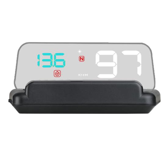 Universal High Clarity Car HUD Head-up Display Speedometer Digital Speed Warning Monitor