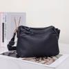 Cowhide Women Single Shoulder Crossbody Simple Multi-compartment Dumpling Bag Large Capacity Aunt Mother Bag Crossbody
