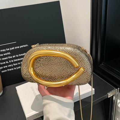 Europäischer & Amerikanischer Stil Damen Ein-Schulter Acryl Crossbody Clutch für Hochzeiten & Bankette