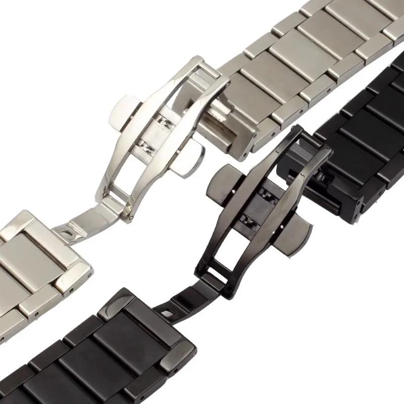 Watchband for HUBLOT BIG BANG Solid Stainless Steel 27mm*19mm Men's Watch Strap Chain Watch Bracelet Wristband
