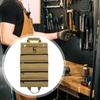 Verktøyveske Sammenrullbar Oppbevaringsorganisator Flere Lommer Verktøy Kraftig Sammenrullbar for DIY
