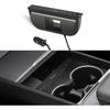 TPARTS Muti-Ports USB Hub For Tesla Model 3 Highland 2024+/Model Y Juniper 2025+, Center Console Hidden Fast Charger With Retractable Cable Model 3/Y