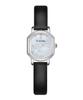 [Blancier] Blancier Cierre Classic Square Leather Women's Watch BW20925L-WMBK