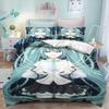 Cartoon Hatsune Miku Duvet Cover Set Home Style Bedding Soft Laundry Cotton Bed 3 Piece Set Student Dormitory Gift