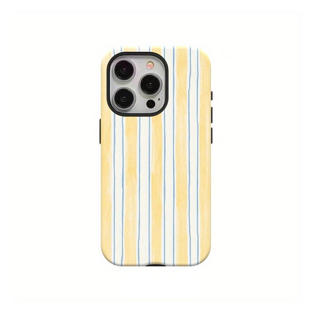 Capa de Telefone de Luxo Clmj Padrão de Bolinhas Azul Marinho para iPhone 17 16 15 14 13 12 X XS Air Pro Max Plus Capa Traseira de Camada Dupla