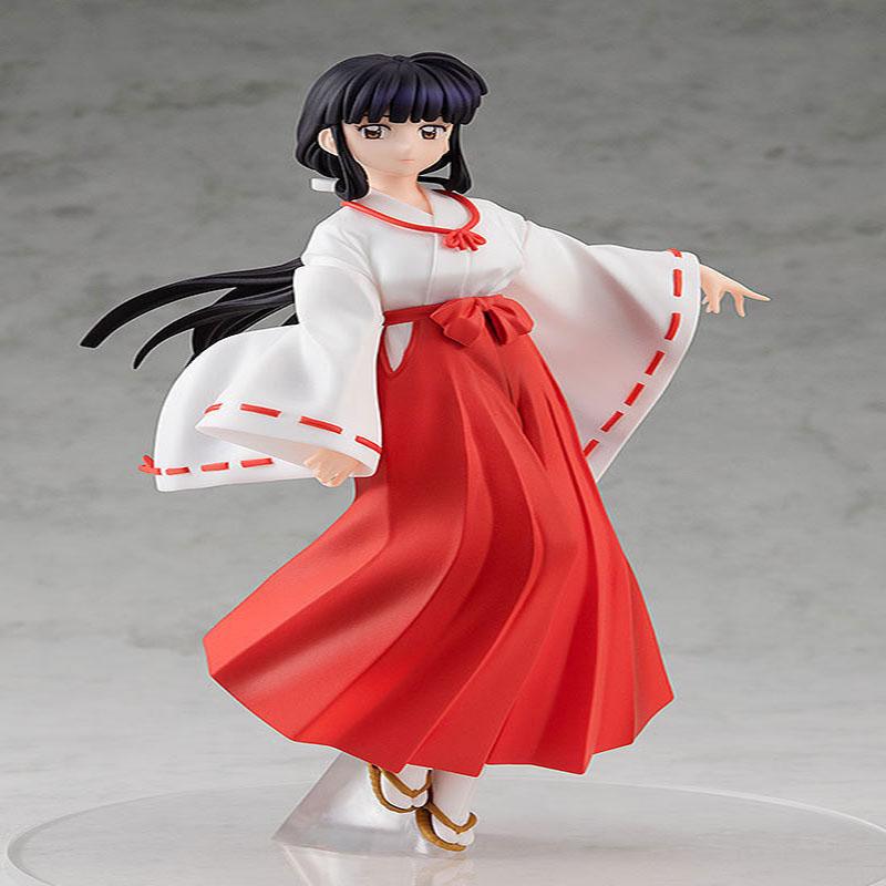 18cm Anime Inuyasha Figure Kiky Sesshoumaru Higurashi Kagome Action Model Toys Collectible Toy Gift PVC Articulated Poseable Detailed Movable Scale