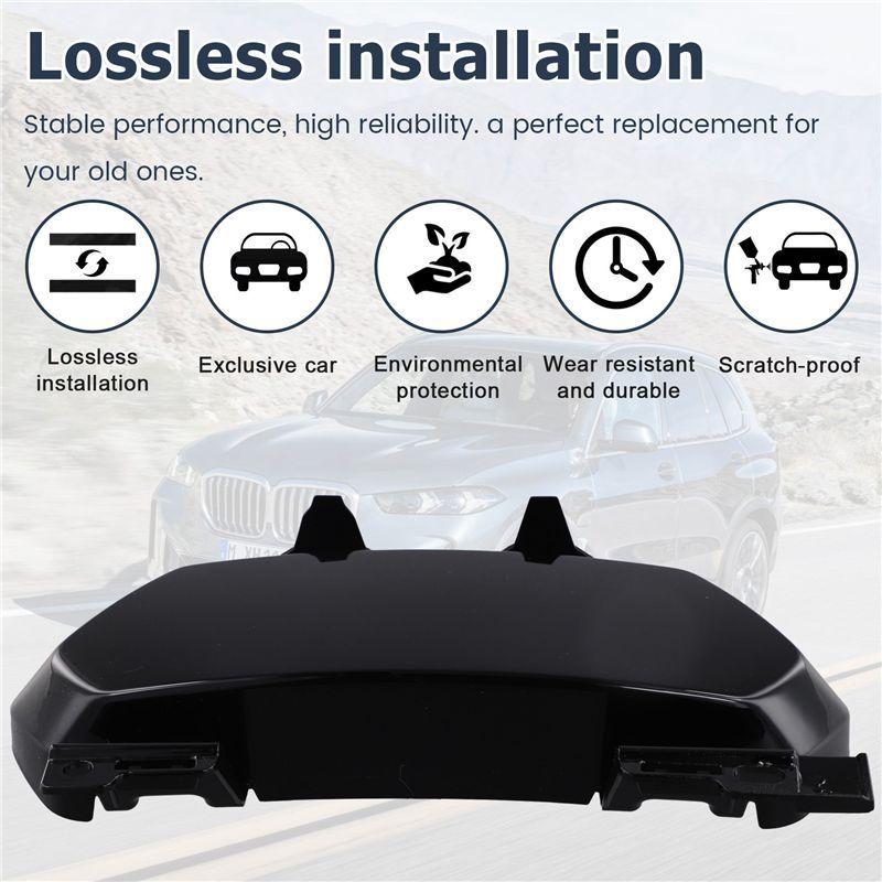 A21K-Car Front ACC Cover Panel Trim 51118085663 For BMW X5 G05 G18 X6 G06 LCI 2023 Decorative Board