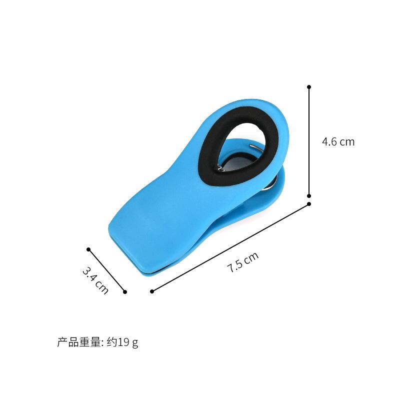 Fridge Magnet Clip For Household Snacks, Moisture-proof Sealing Clip, Simple Food-grade Plastic Bag Sealing Clip
