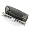 Large Stylish Leather Women's Wallet with Butterflies