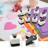 8Pcs Paper Punch Puncher Versatile DIY Different Shape, Craft for Festival, Wedding