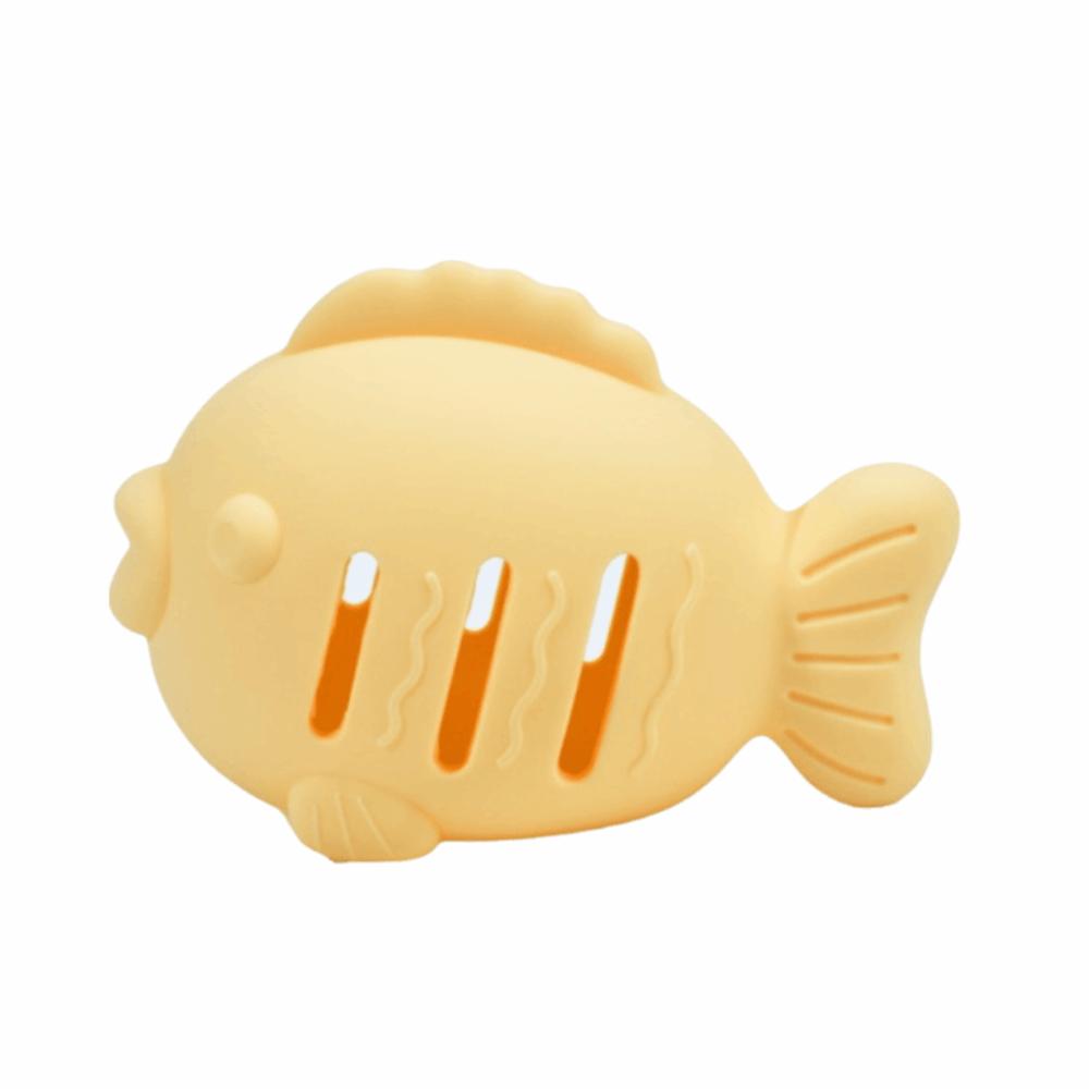 Bite Resistant Cat Feeder Silicone Cat Chew Toy Durable Treat Dispenser Cat Teeth Cleaning