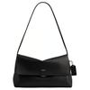 Chelsea 30 Gold Letter Logo Push Lock Shoulder Bag Large Women Shoulder Bag Black CDS58-B4BK
