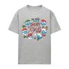 The Smurfs Womens/Ladies We Wish You A Smurfy Christmas Heather T-Shirt