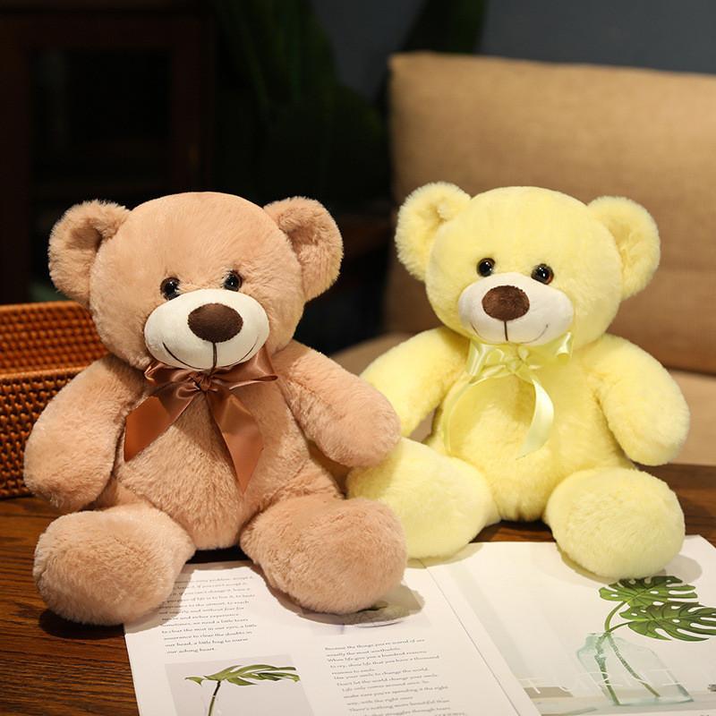 Entzückendes Weiches Teddybär Plüschtier In Mehreren Farben Perfekt Für Mädchen Geschenk 35cm