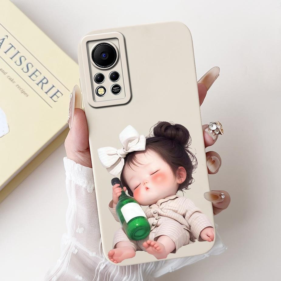 For Infinix Hot 11s NFC Case New Fashion Candy Painted Cover Silicone Case For Infinix Hot 11S X6812 X6812B Hot11s NFC Soft Bags