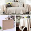 Fabric Cotton Linen Lining Linen Gray Linen Crafts DIY Plain Fabric Pure Color