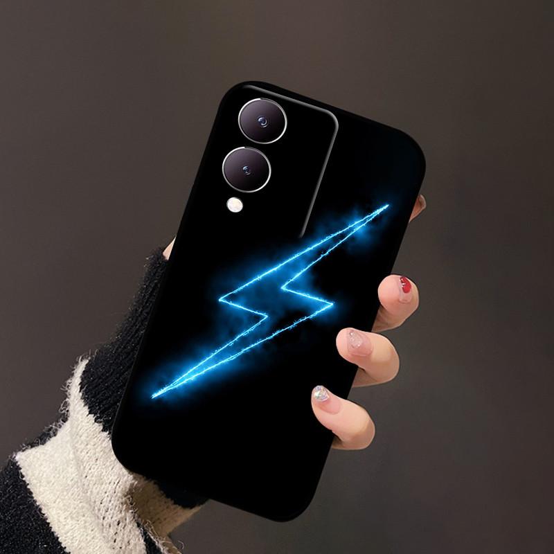 For Vivo Y17s Phone Case Y33t Y12 4G Soft Silicone TPU Coque Cases For Vivo Y36 Y36m Y36i Y28 G2 5G Cartoon Back Cover Protector