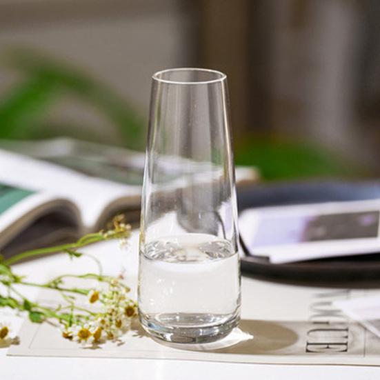 Vases à Fleurs Transparents pour Centre de Table Décoration Intérieure Maison Bureau Vase Décoratif en Verre Moderne pour Mariage Fête Pendaison de Crémaillère