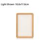 New 6/7/8 Inch Black Walnut Photo Frame Real Wooden Handmade Mortise Tenon Photo Frame Simple Picture Frame
