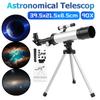 Télescope Astronomique Enfants Débutant HD Puissance Observation Lune Monoculaire Avec Viseur Trépied Science Cadeau Éducatif