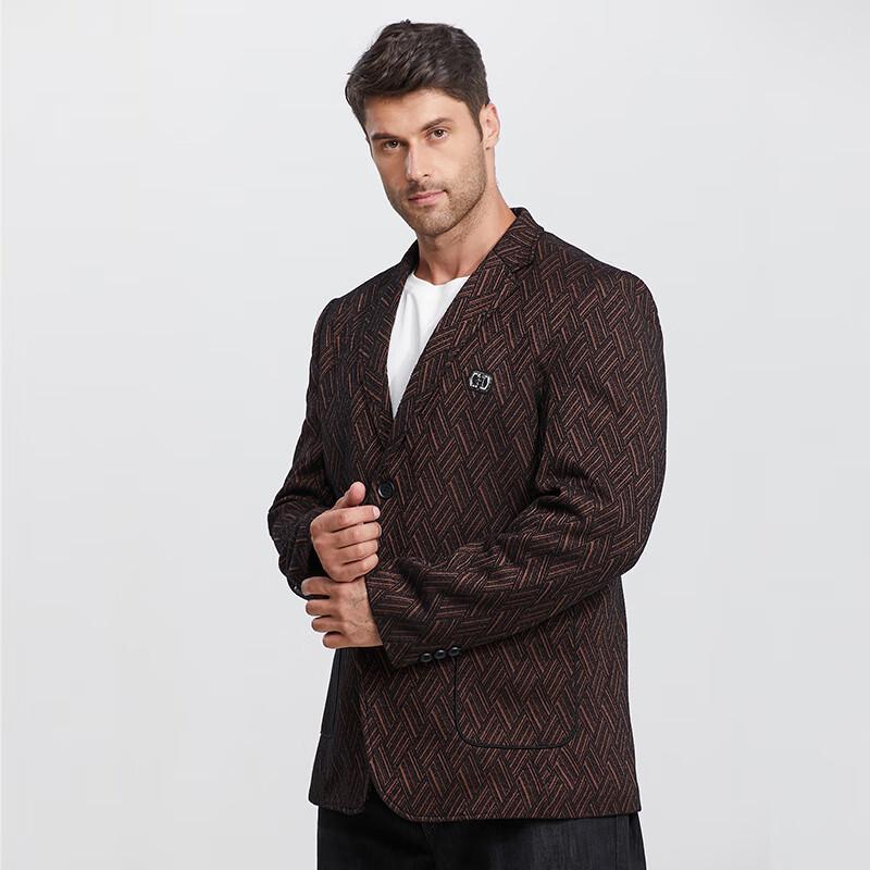 Dibinze Men's Plus Size Casual Blazer